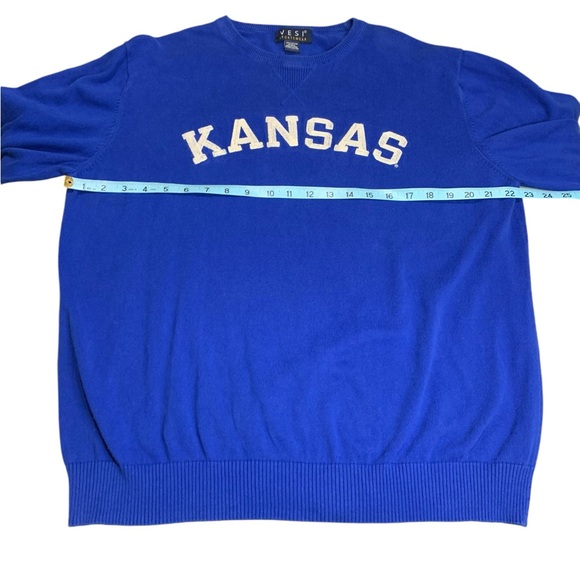 Embroidered Kansas Jayhawks Sweater - Picture 6 of 8